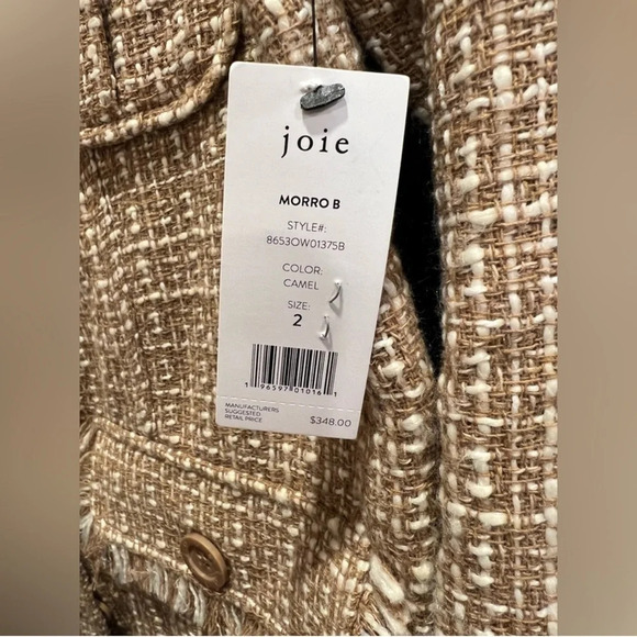 Joie Morro Tweed Field Jacket - Picture 3 of 4
